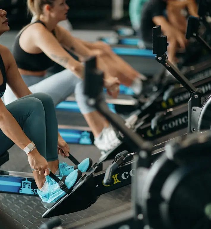 Members training with rows